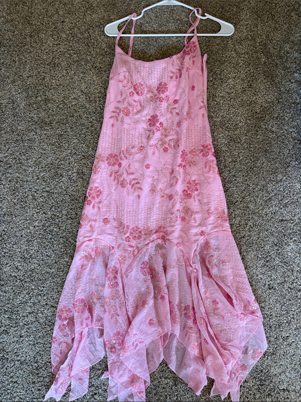 Woman’s sequin beginning boutique dress